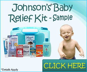 Johnson's Baby Relief Kit Offer