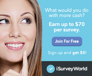 iSurveyWorld - Free Paid Surveys